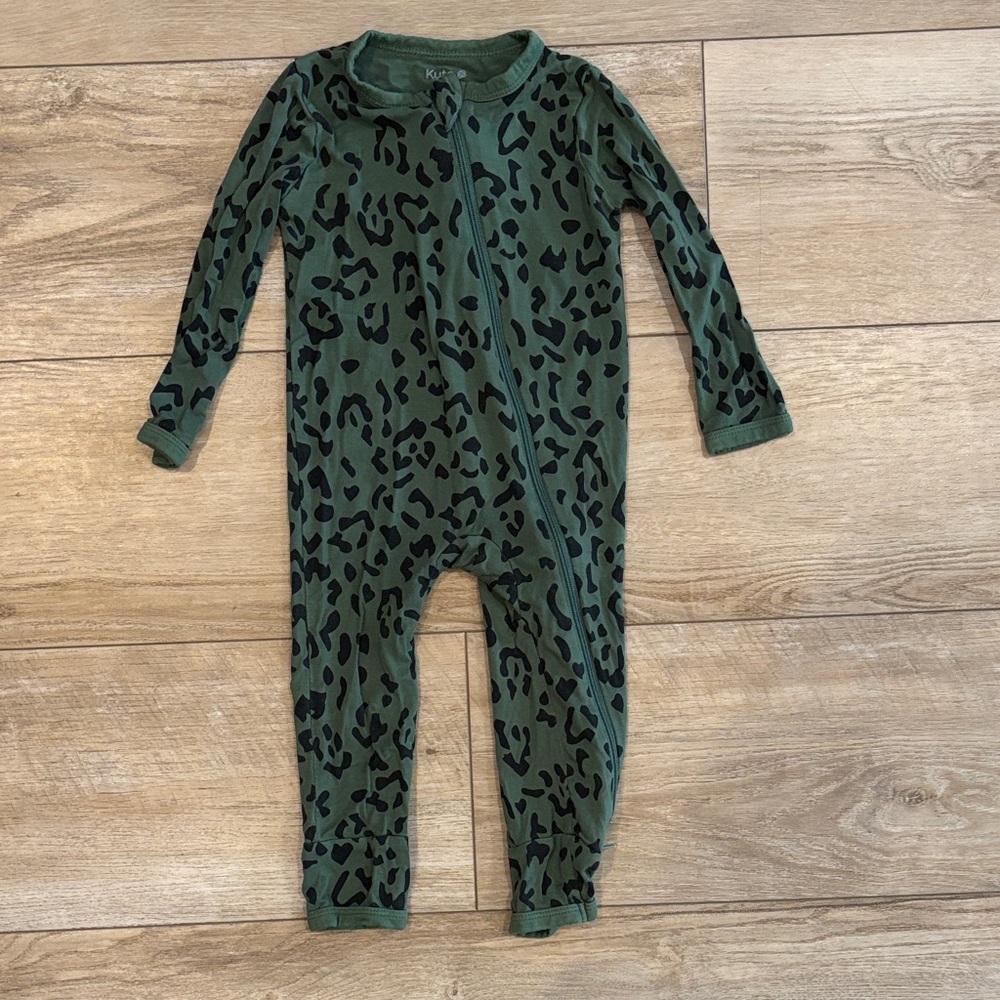 Kyte BABY Forest Leopard Kids Footie